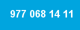 977 068 14 11 977 068 14 11